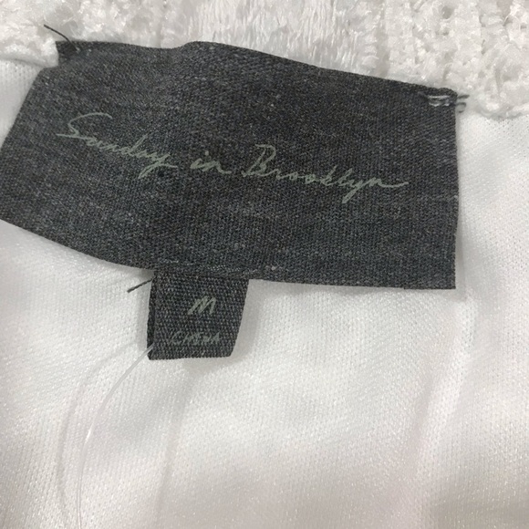 *SOLD* Anthropologie Off The Shoulder White Top - Picture 6 of 7